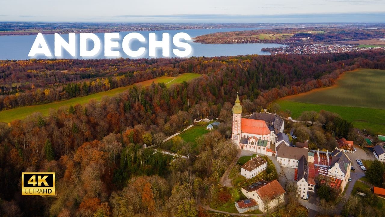 Germany's SECRET Monastery - Andechs 4K Drone | Hidden Bavaria
