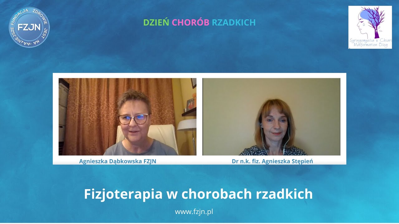 Fizjoterapia w chorobach rzadkich. Wywiad z dr Agnieszką Stępień. Dzień Chorób Rzadkich