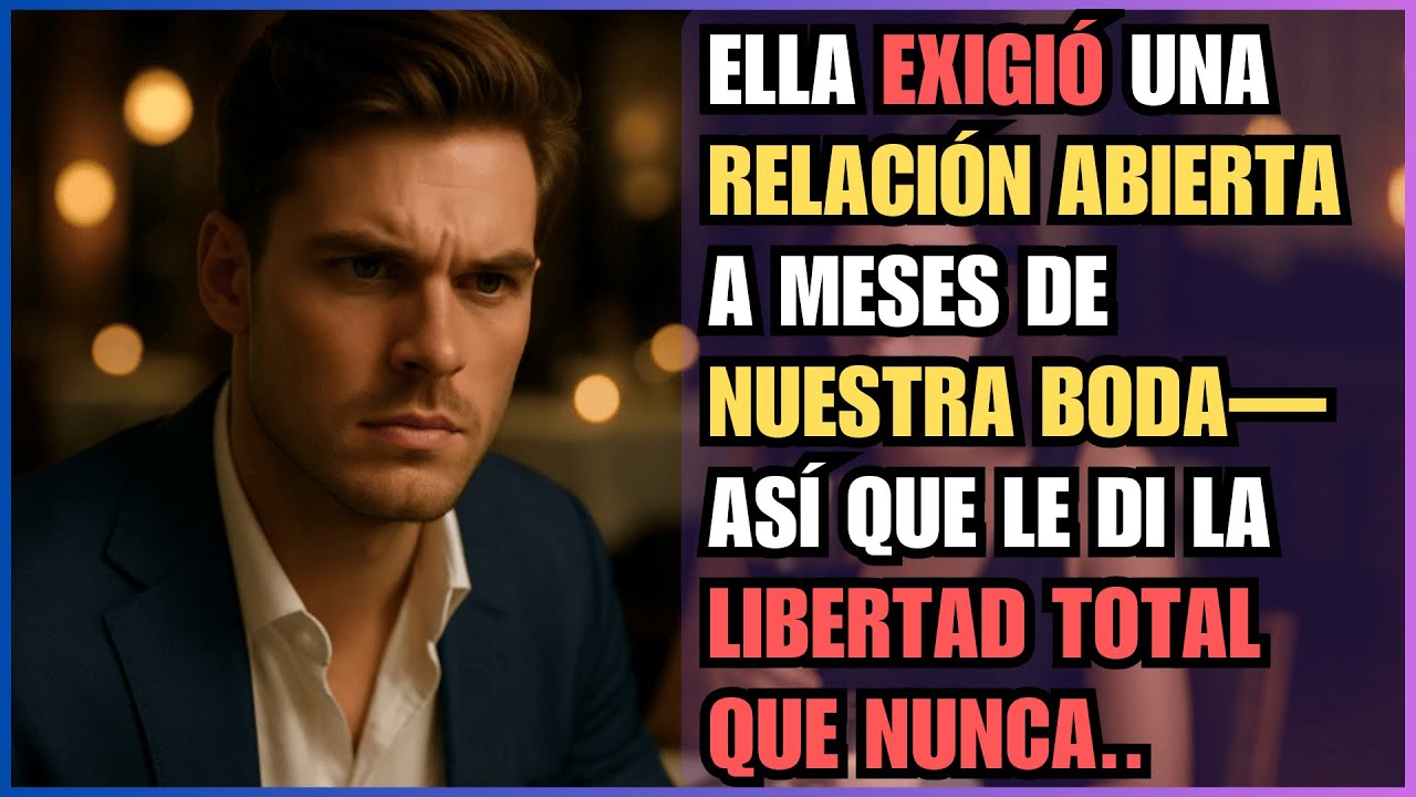 ELLA EXIGIÓ UNA RELACIÓN ABIERTA A MESES DE NUESTRA BODA—ASÍ QUE LE DI LA LIBERTAD TOTAL QUE NUNCA..