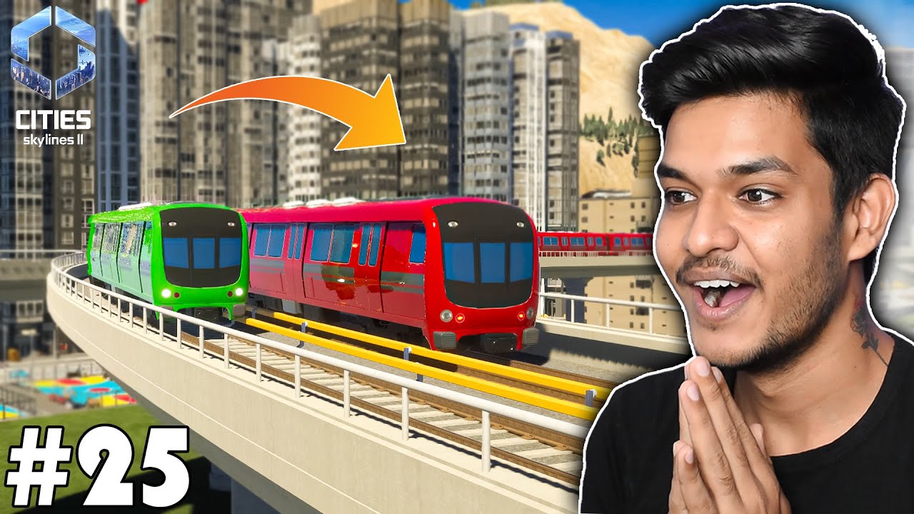 Subway Train | Cities Skylines 2 Gameplay