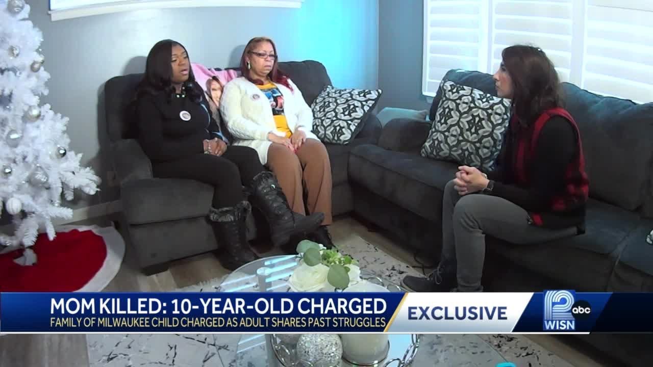 Exclusive: Family of 10-year-old boy charged with killing mother speaks out