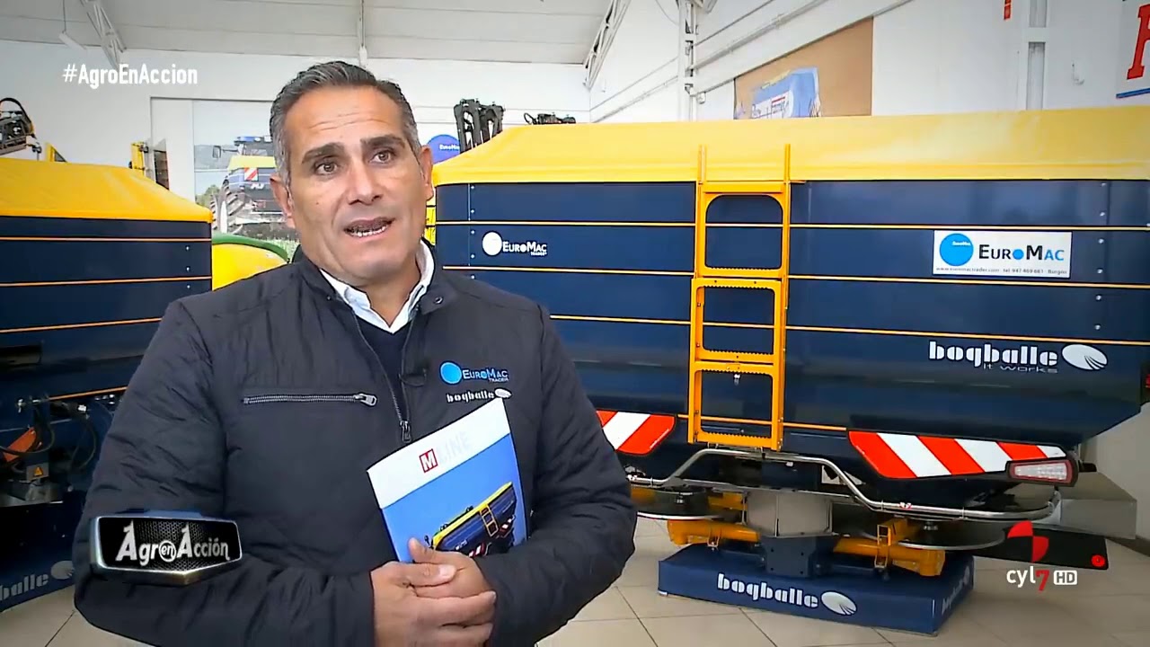 Abonadoras Bogballe de EuroMac en Agro en Acción