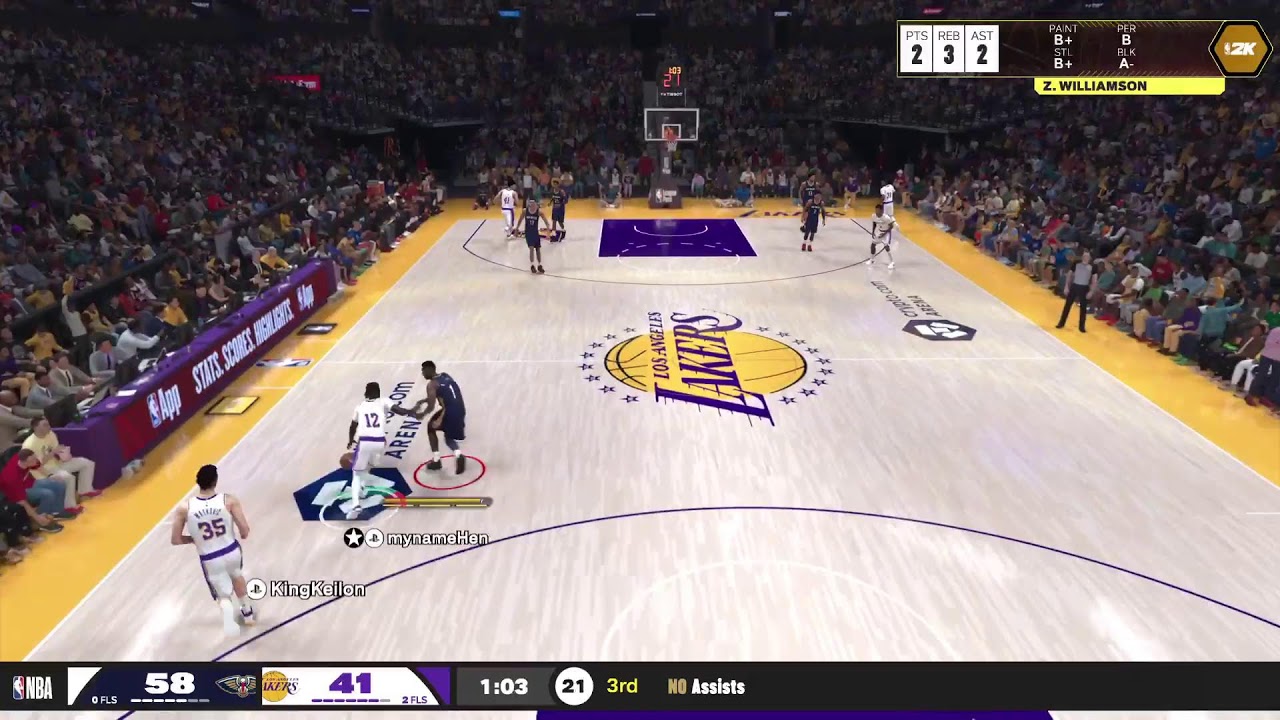 Pelicans v Lakers