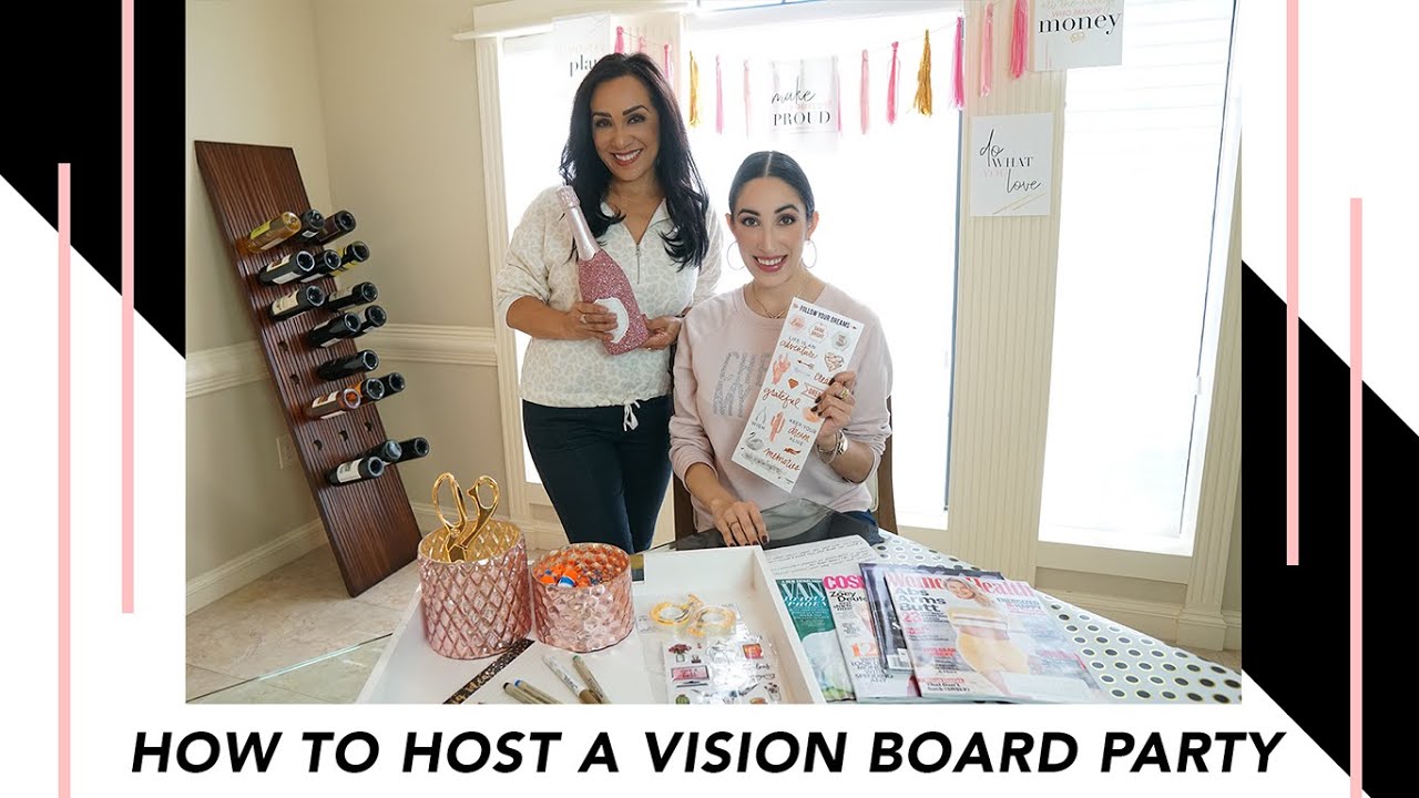 Vision Board Party How To | Edna & Alexandria