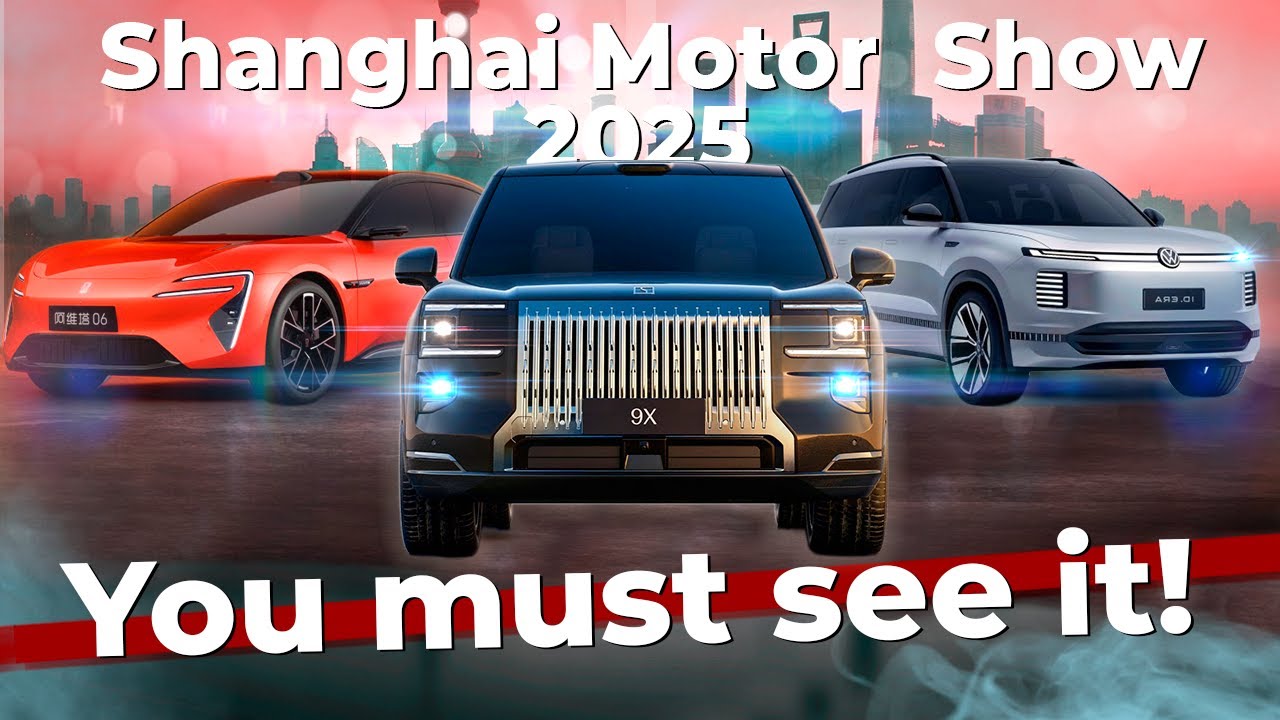 Shanghai Motor Show 2025: You must see it!