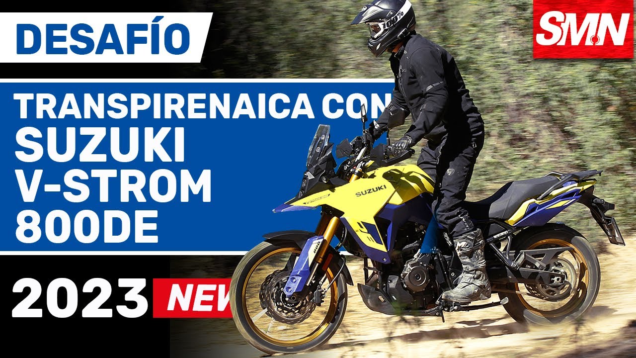 DESAFÍO EXTREMO: Transpirenaica a lomos de una Suzuki V-Strom 800DE 2023