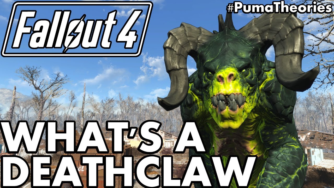 Fallout 4 Theory: What is or are Deathclaws? Origins and Lore #PumaTheories