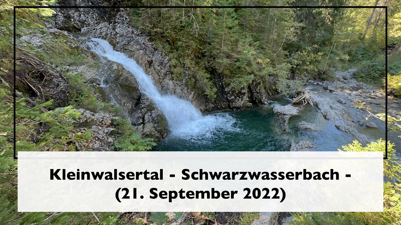 Kleinwalsertal - Schwarzwasserbach (21. September 2022)