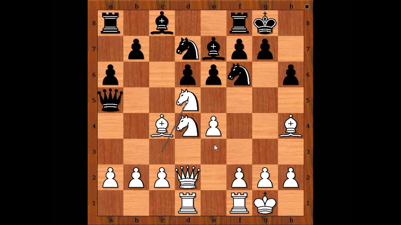 Mikhail Tal v Bent Larsen - Portoroz 1958