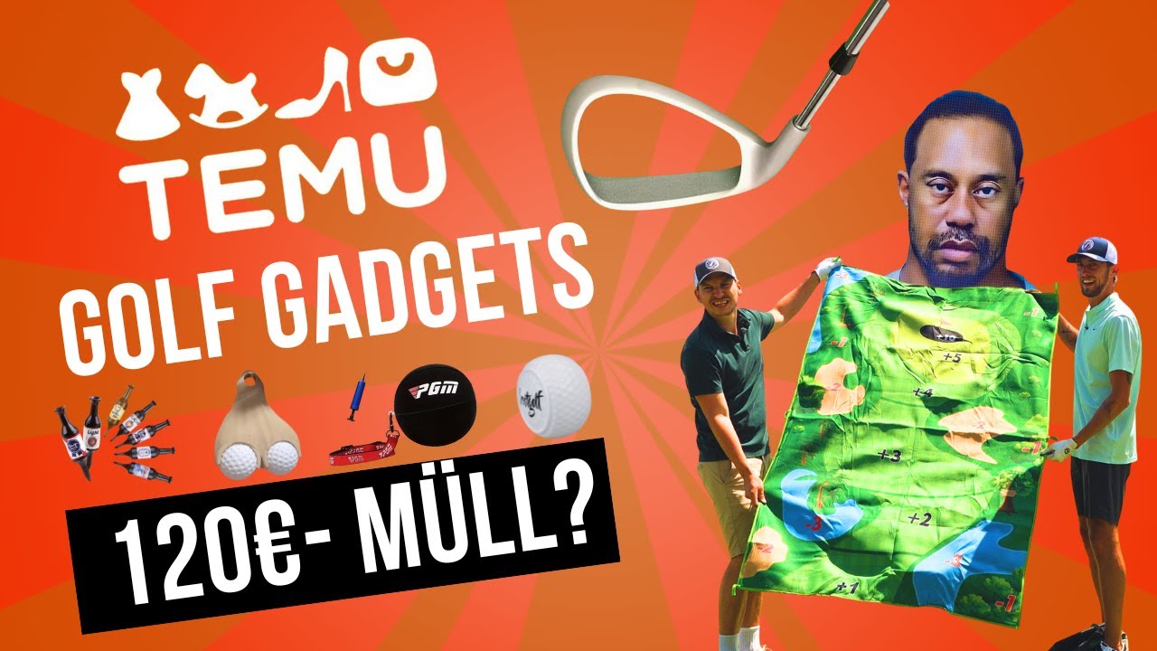 TEMU GOLF GADGETS FÜR 120€ ?! WAS KÖNNEN SIE WIRKLICH ?!
