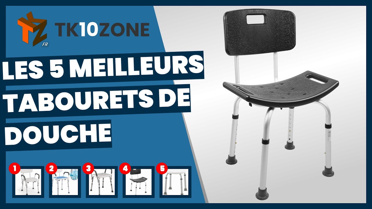 Les 5 meilleurs tabourets de douche