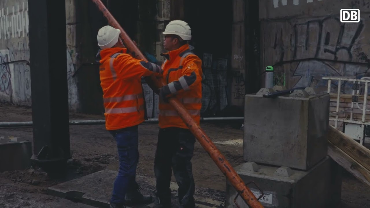Kreuzungsbauwerk Dresden Hauptbahnhof: Aushub der ersten &Uuml;berbauten