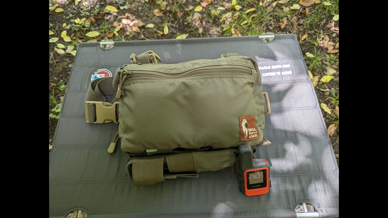 My supplemental emergency backwoods kit.  Hill People Gear Medium Original Kit Bag