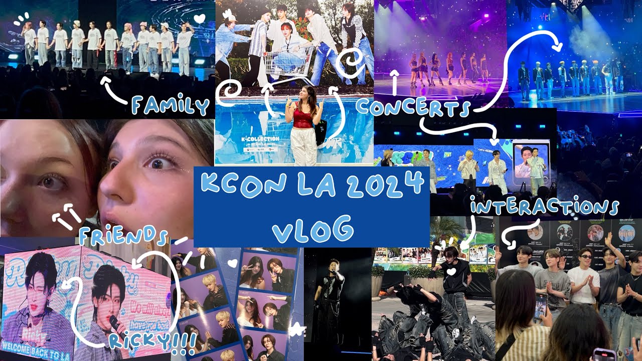 KCON LA 2024 Vlog!