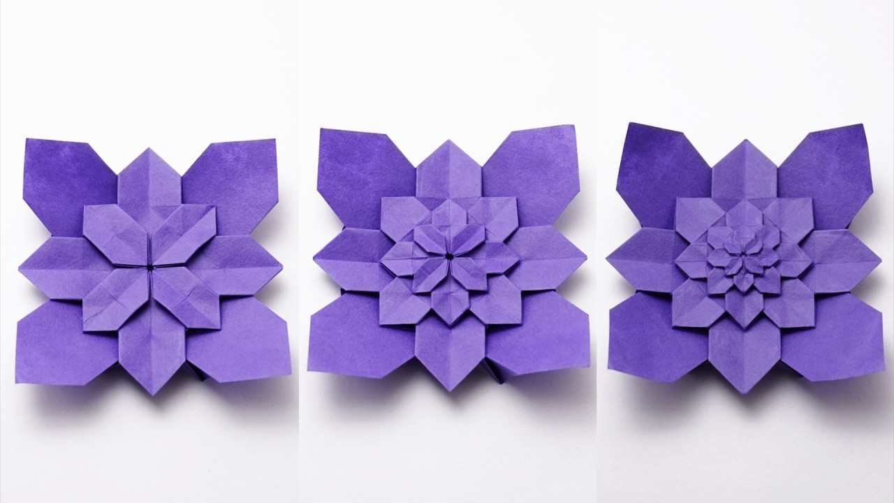 Origami Hydrangea (Shuzo Fujimoto)