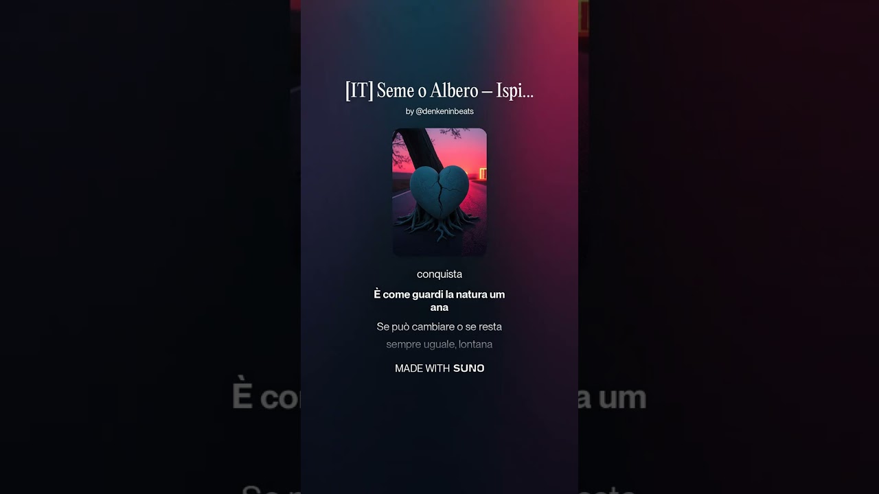 [IT] Seme o Albero – Ispirato da Norberto Bobbio (Rock, V1.0)