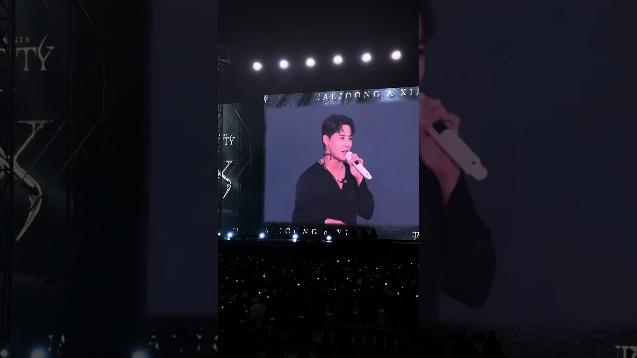 241215 久々にダンスするジェジュンと日本語がへたになったジュンス　MC JX concert in japan