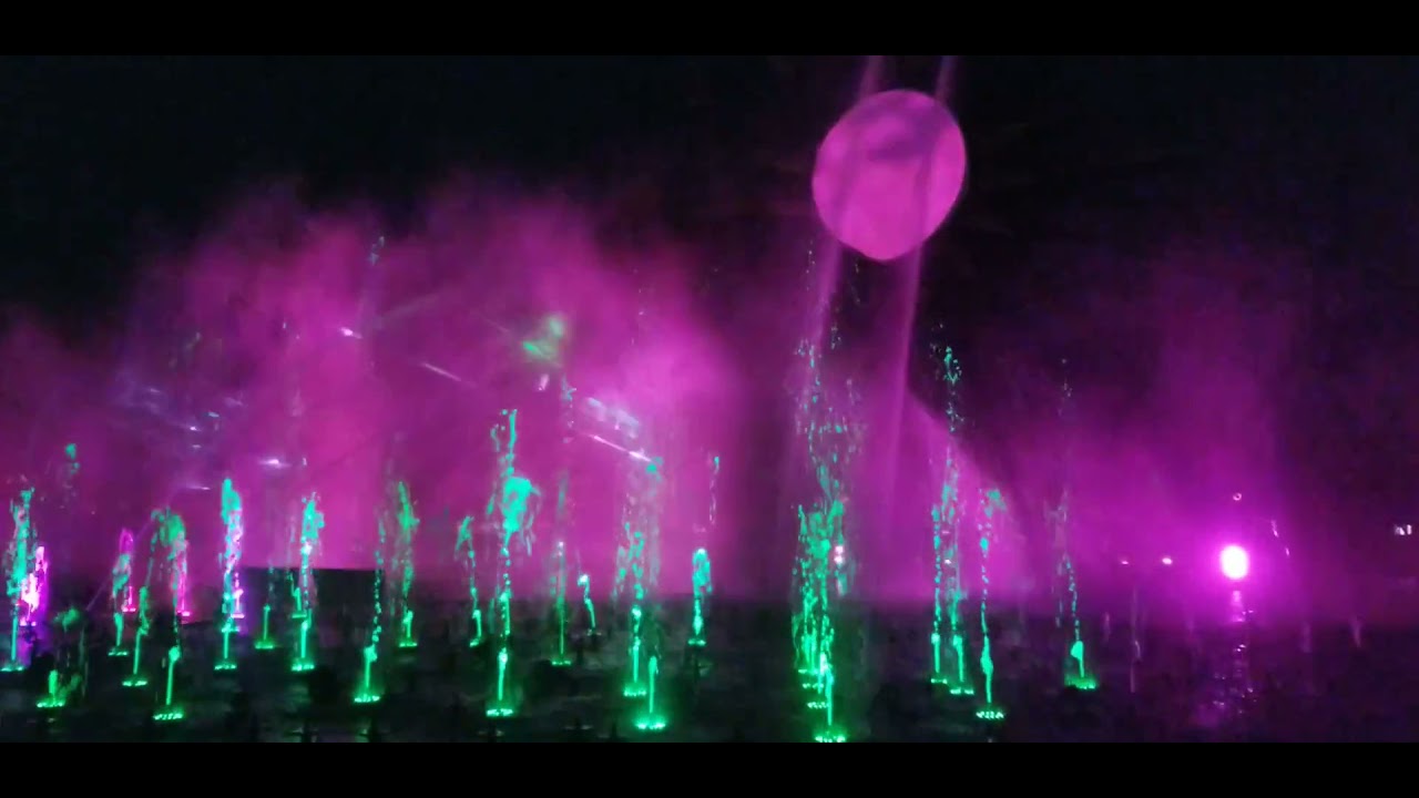 Villainous World of Color Water Show, very first Oogie Boogie Bash 2019.