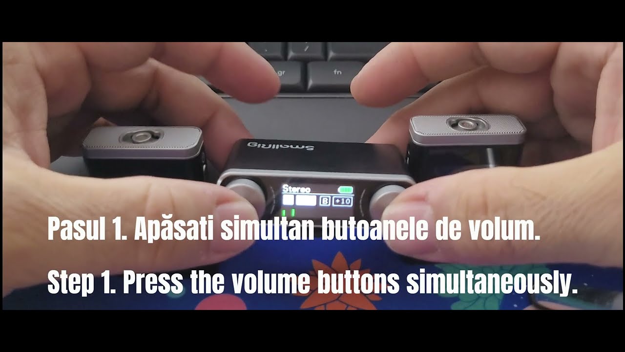 How to Pairing Smallrig Forevala W60 - Tutorial la Minut