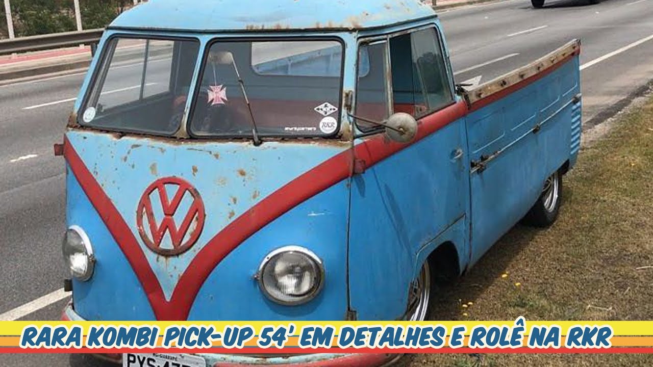KOMBINATION . DETALHAMOS UMA RARA KOMBI PICK-UP 54' E MOSTRAMOS A LOJA DA RESTAURAKAR EM SAMPA