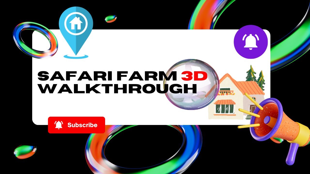 Explore the Spirit of Africa in Coimbatore 🌿🏞️ #safarifarmland 3D  walkthrough