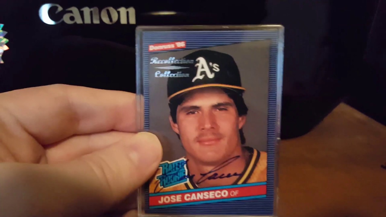 It's Baseball card show Friday!  Plus, I show off some MONSTER new Jose Canseco pickups!