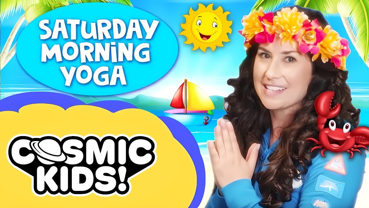 Oceans & Courage: Saturday Morning Yoga | Cosmic Kids