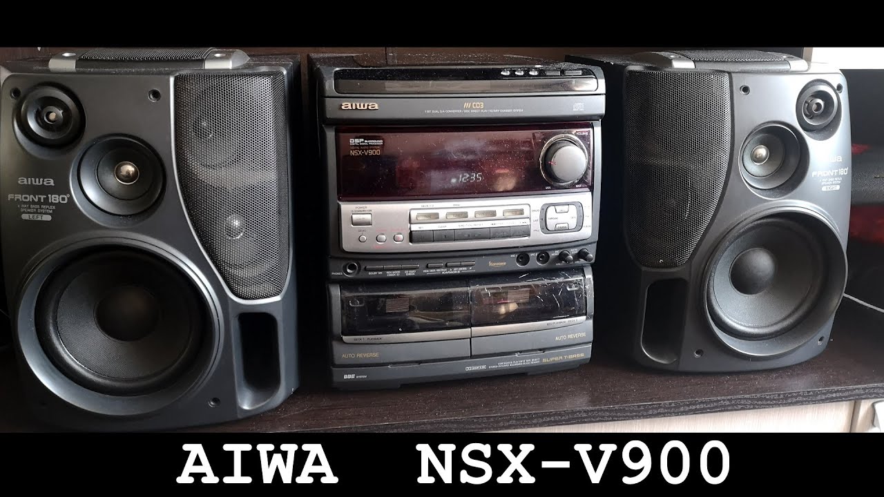 Музыкальный центр aiwa NSX-V900 (CX-NV900HR) (1997год, Япония)