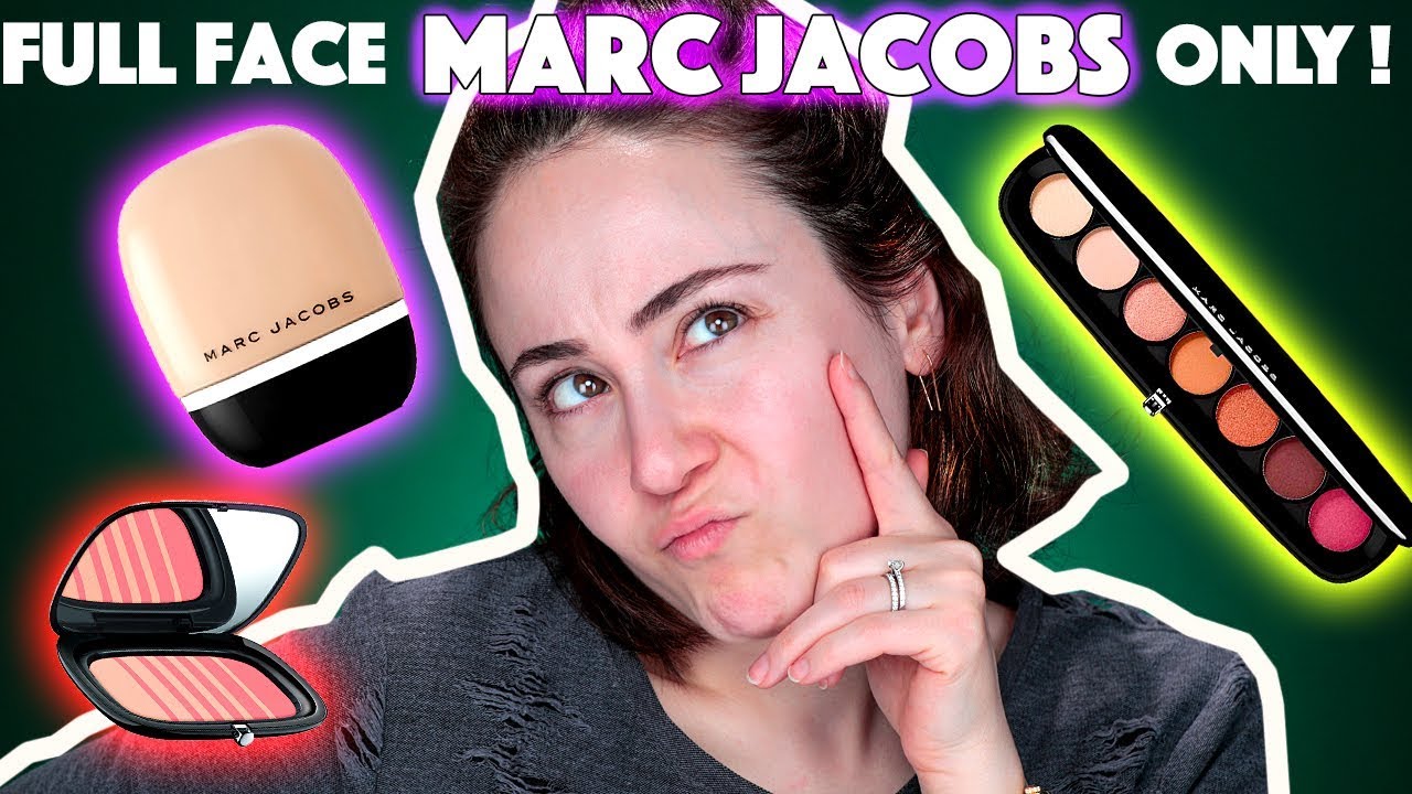 HIGH END und dann SOWAS 😦 | FULL FACE USING ONLY MARC JACOBS | HighEnd Makeup Reihe | Hatice Schmidt