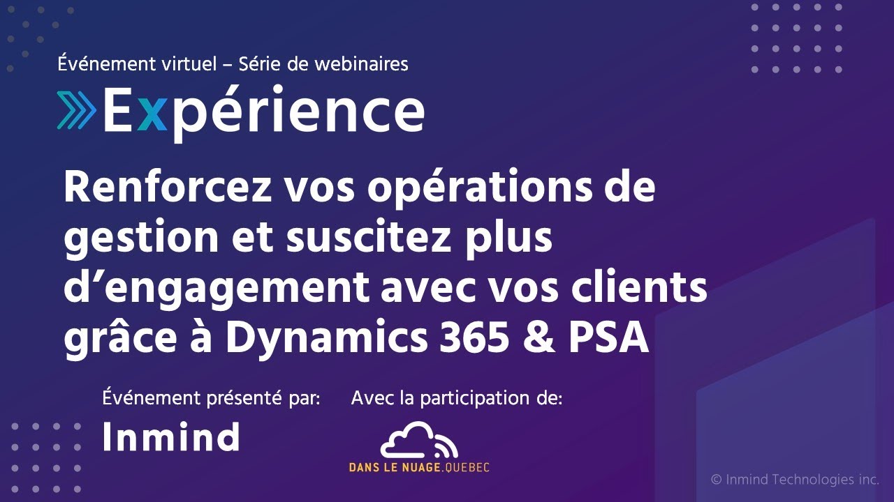 Renforcez vos opérations de gestion, suscitez plus d’engagement et servez mieux vos clients