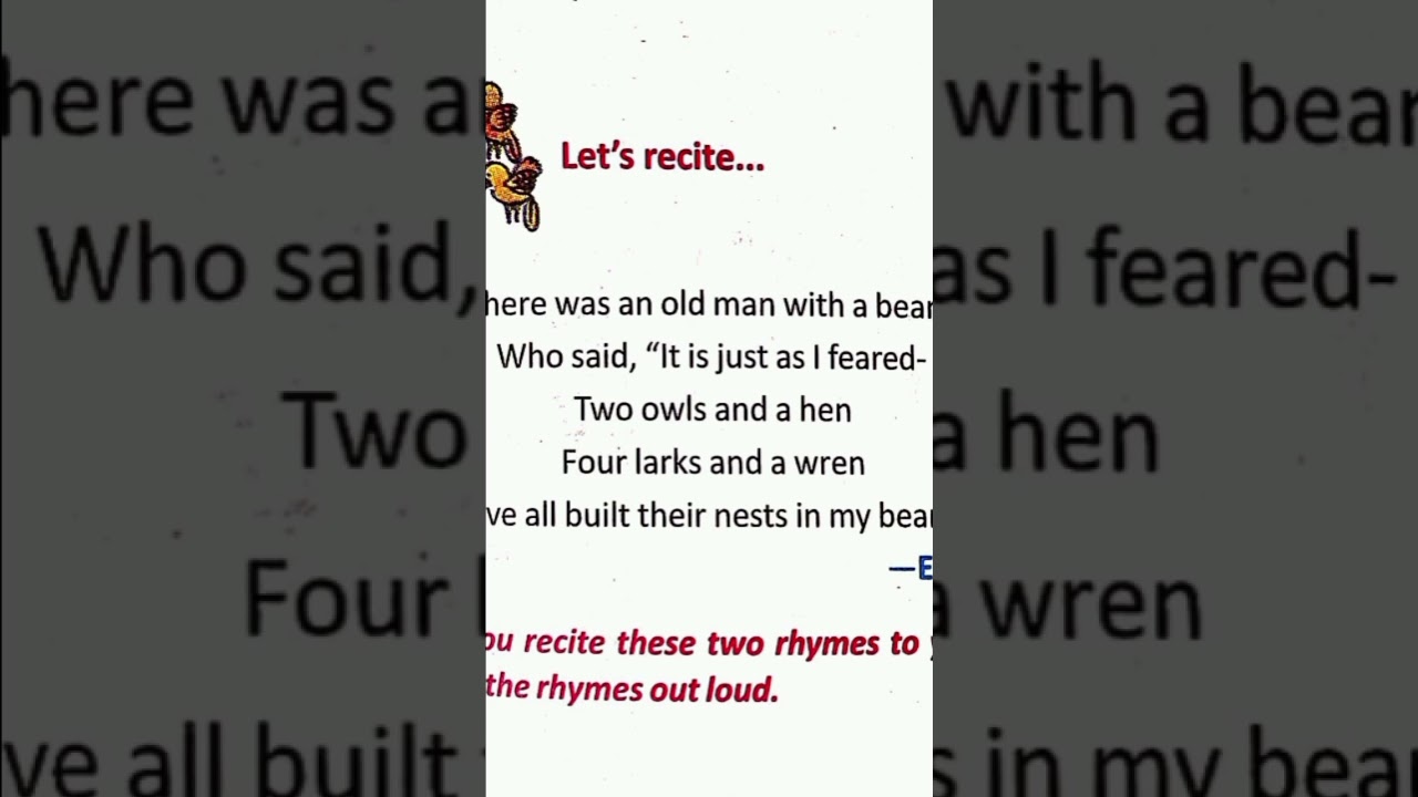 There was an old man//Class 5 Butterfly//pg 43
