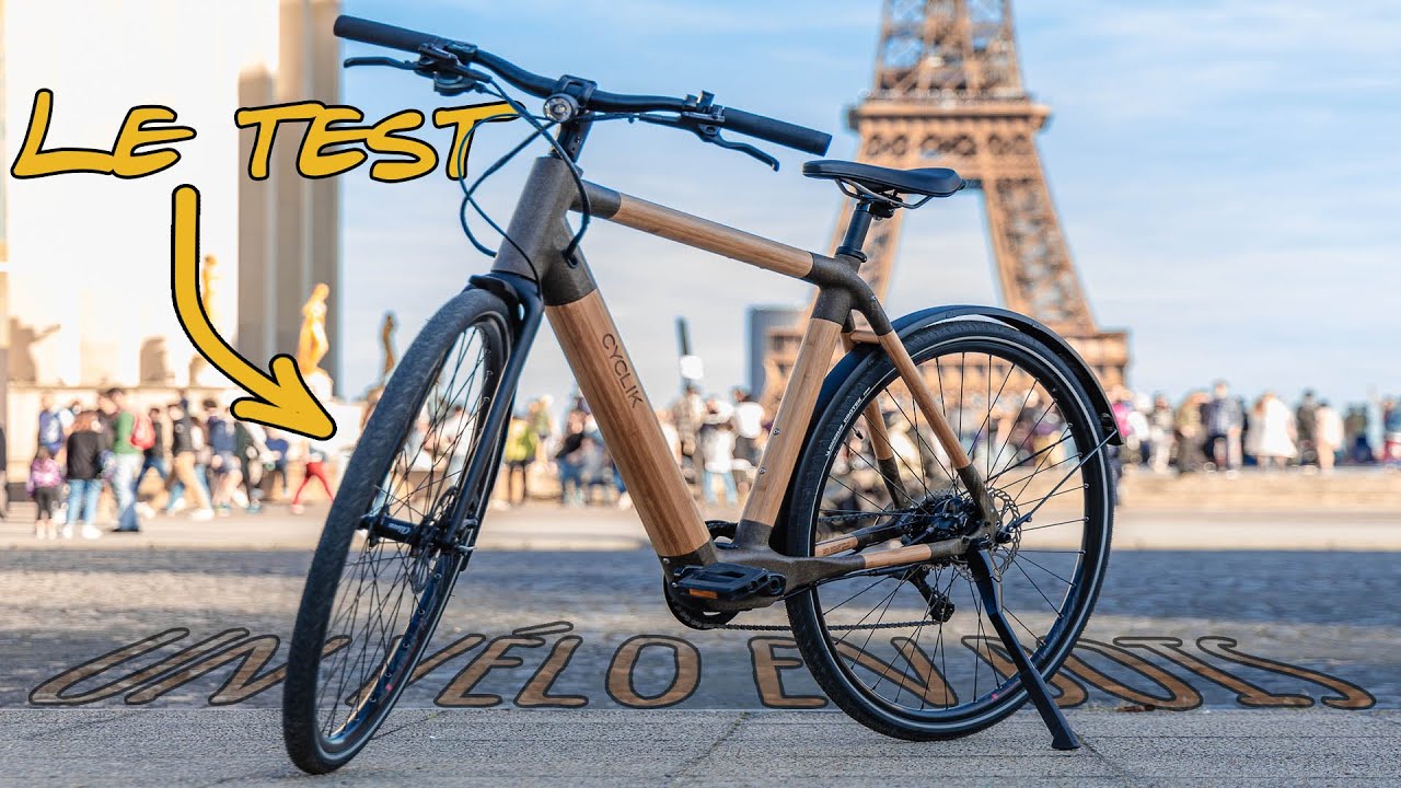 Cyclik e-Relief - Le vélo en bois le plus cool
