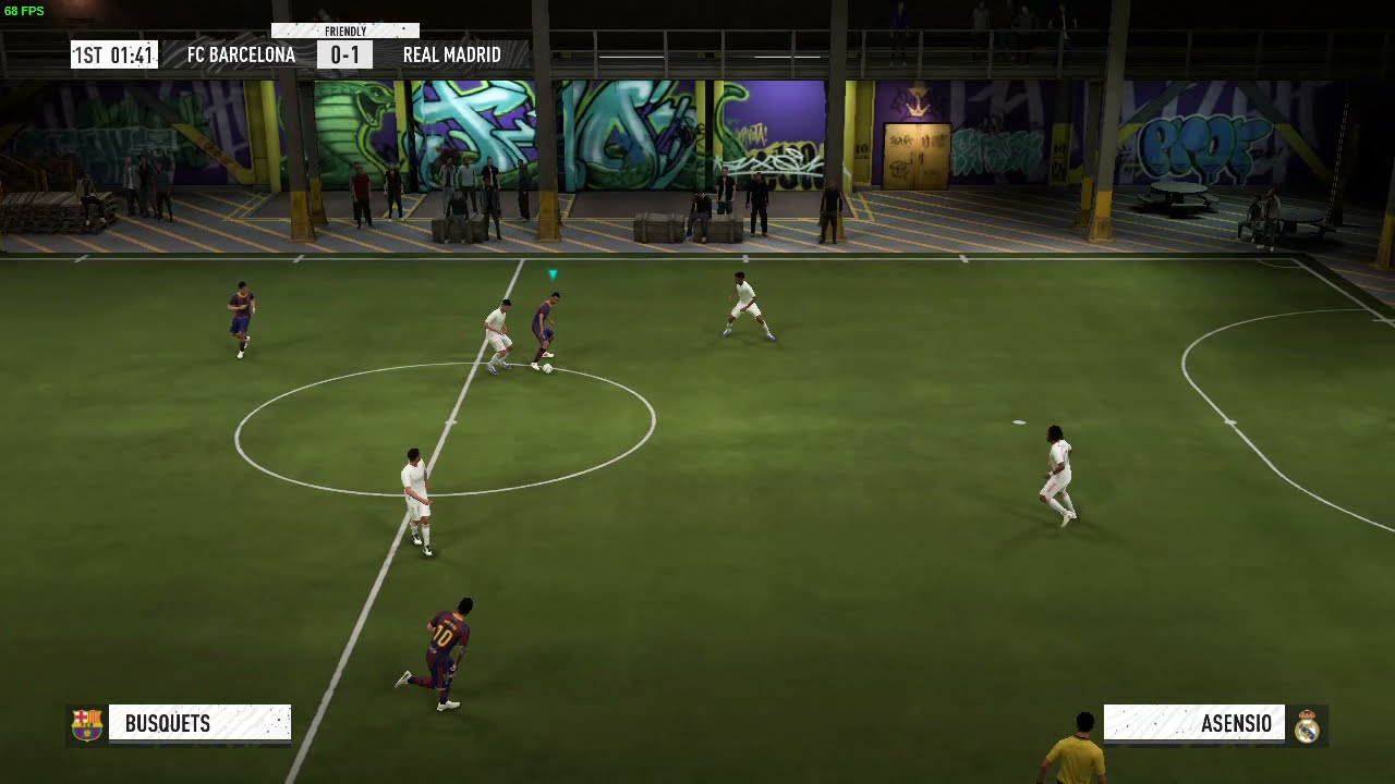 EA FIFA 21 | Futsal 5v5 | Warehouse stadium | BARCELONA vs REAL MADRID