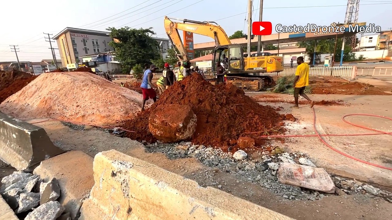 Sapele road construction is changing the face of Benin city