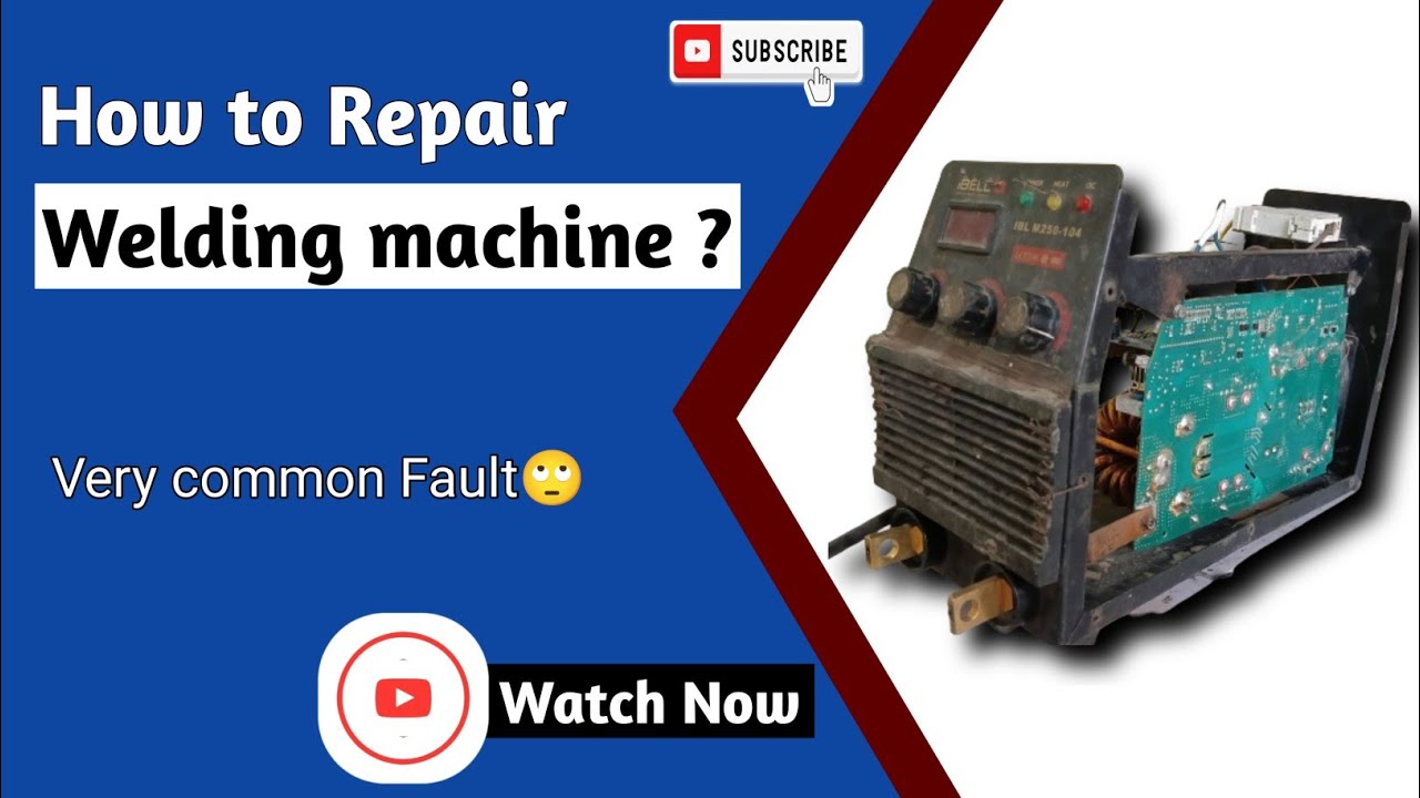 Ibell 250 arc series bulb full glow repair, single plate welding machine repair