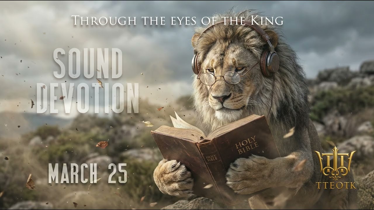 March 25 Genesis 1:1 — The First Sound of Sovereignty