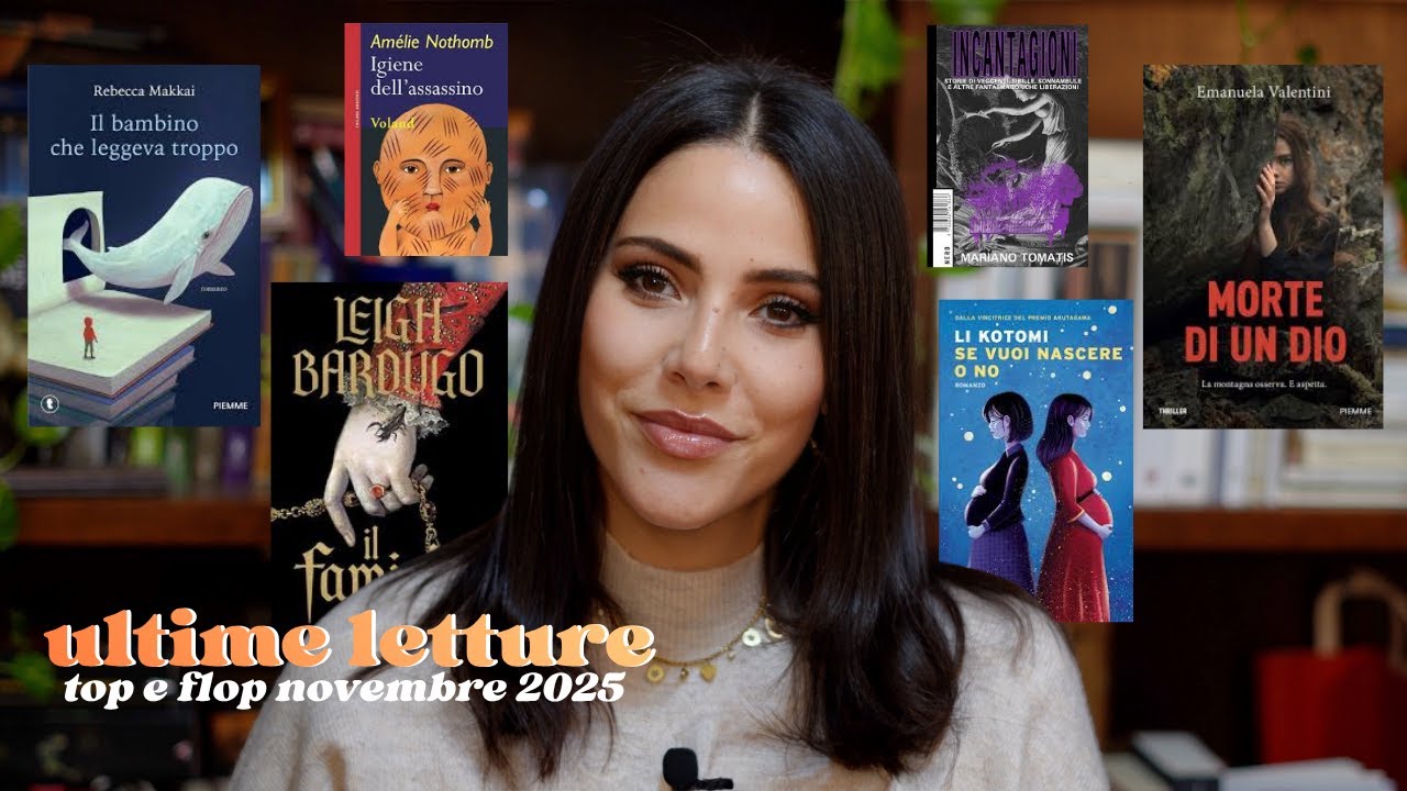 Ultime letture 🍂 | fantasy, narrativa bianca, distopici | novembre 2025