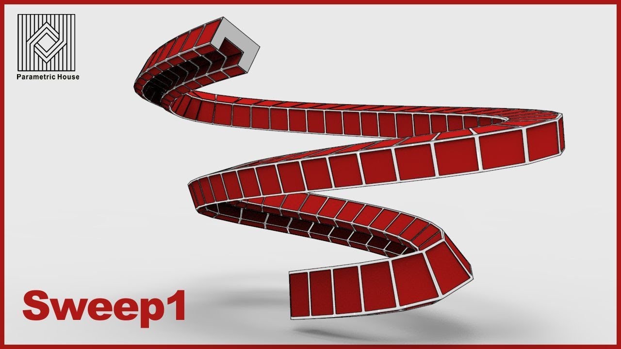 Grasshopper Tutorial (Sweep1)