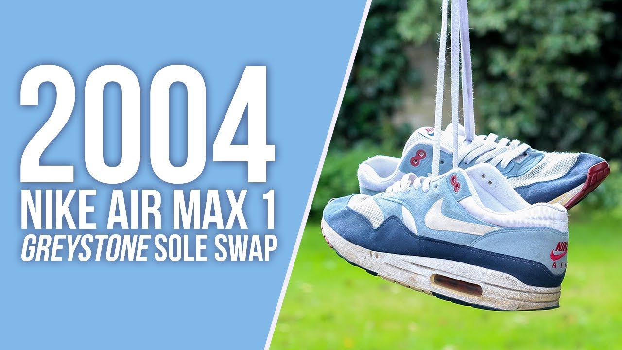 Nike Air Max 1 Greystone soleswap