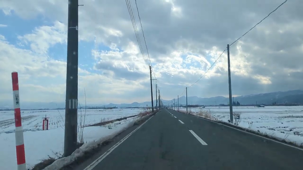 髪を切りに山辺町へ。#山形県　#山辺町　#japan