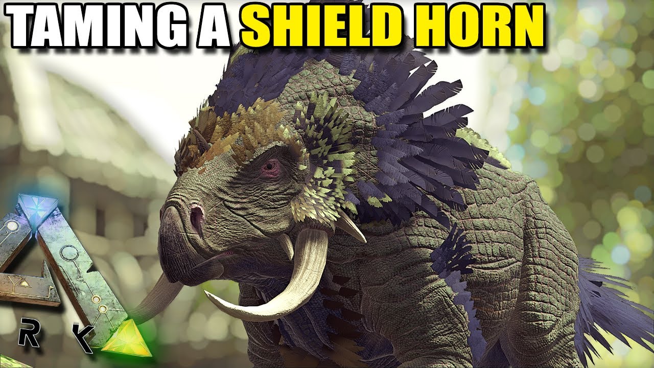 TAMING A SHIELDHORN | MYTHICAL BEASTS | ARK SURVIVAL EVOLVED [S2 EP11]