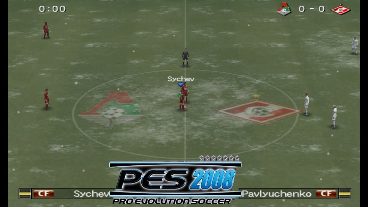 PES 2008 - Lokomotiv x Spartak 