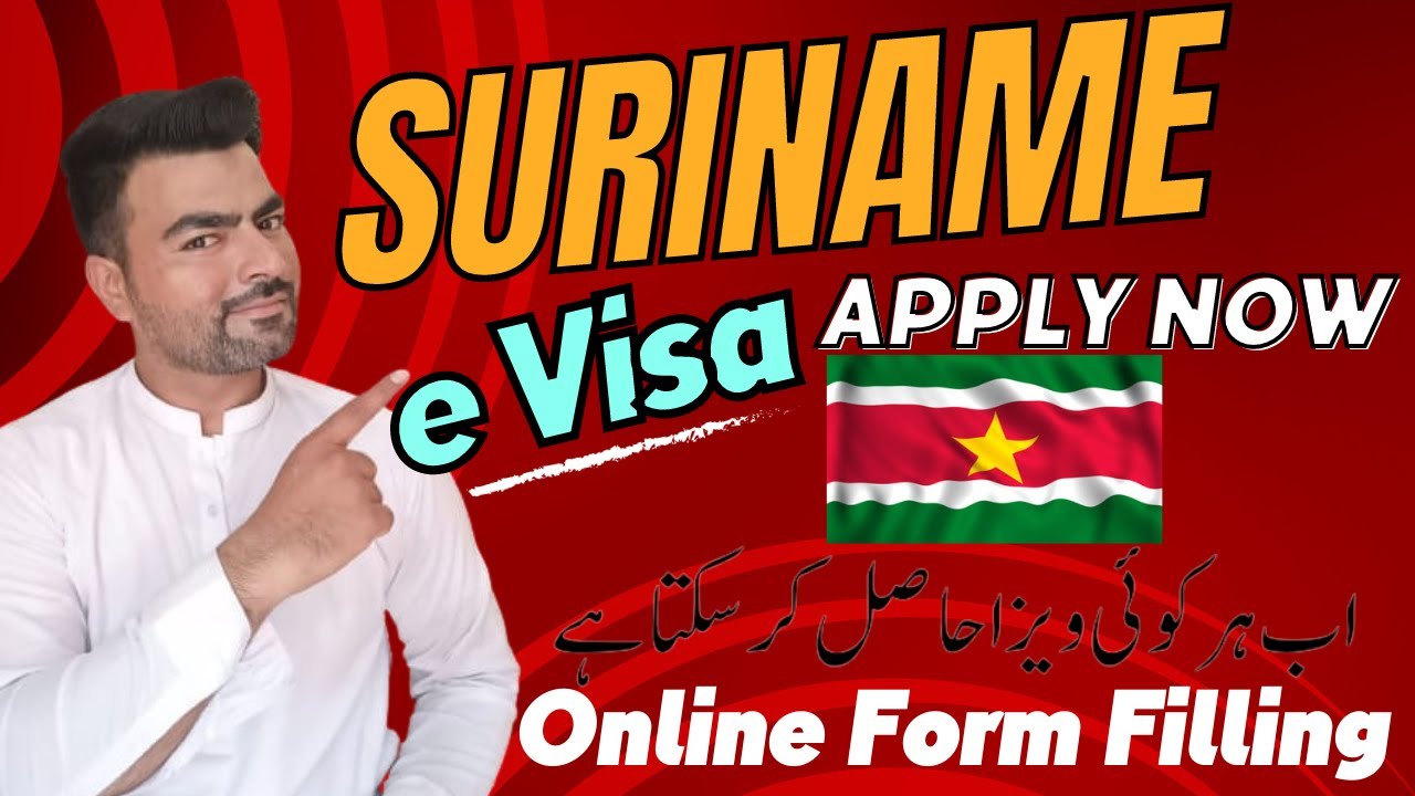 How to Apply Suriname Visa online with Complete Form Filling Step by Step 2023 | Suriname E-Visa