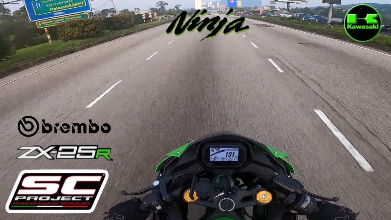 ZX25R Sunday Funday Ride || The Power Of Sc Project Titanium Exhaust 🔥Pure Sound