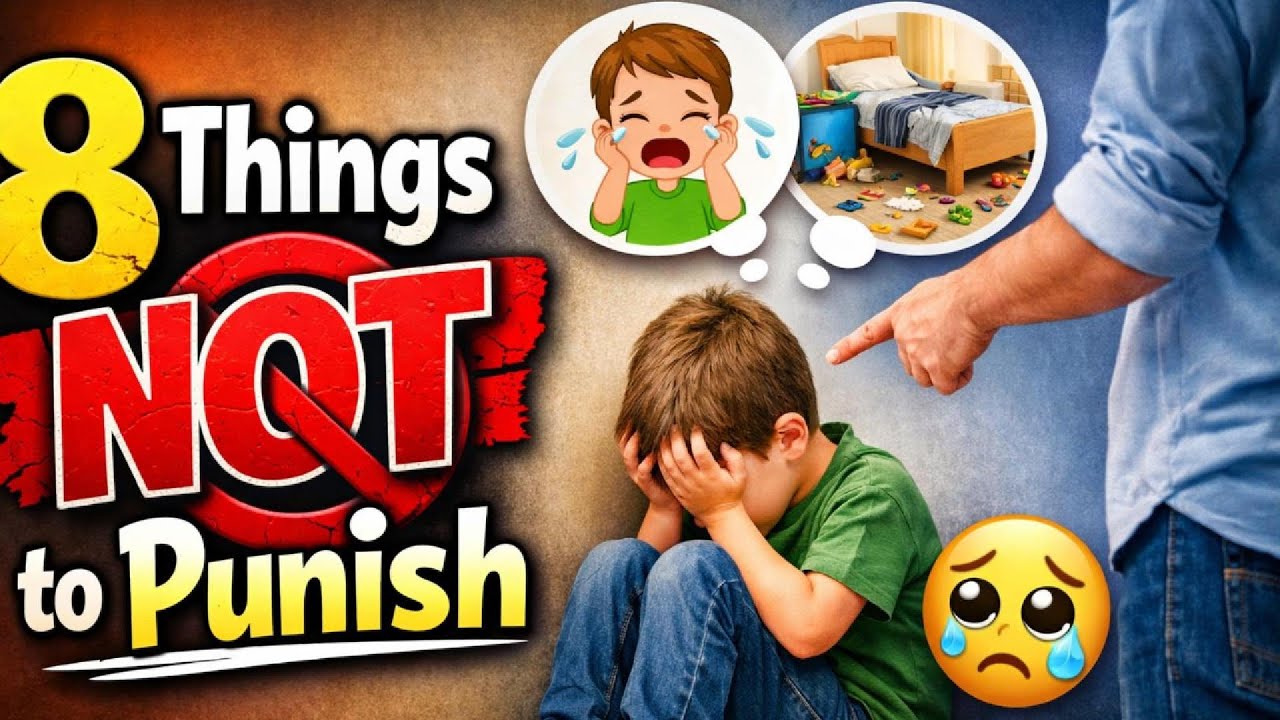 8 things parents should not punish their kids for