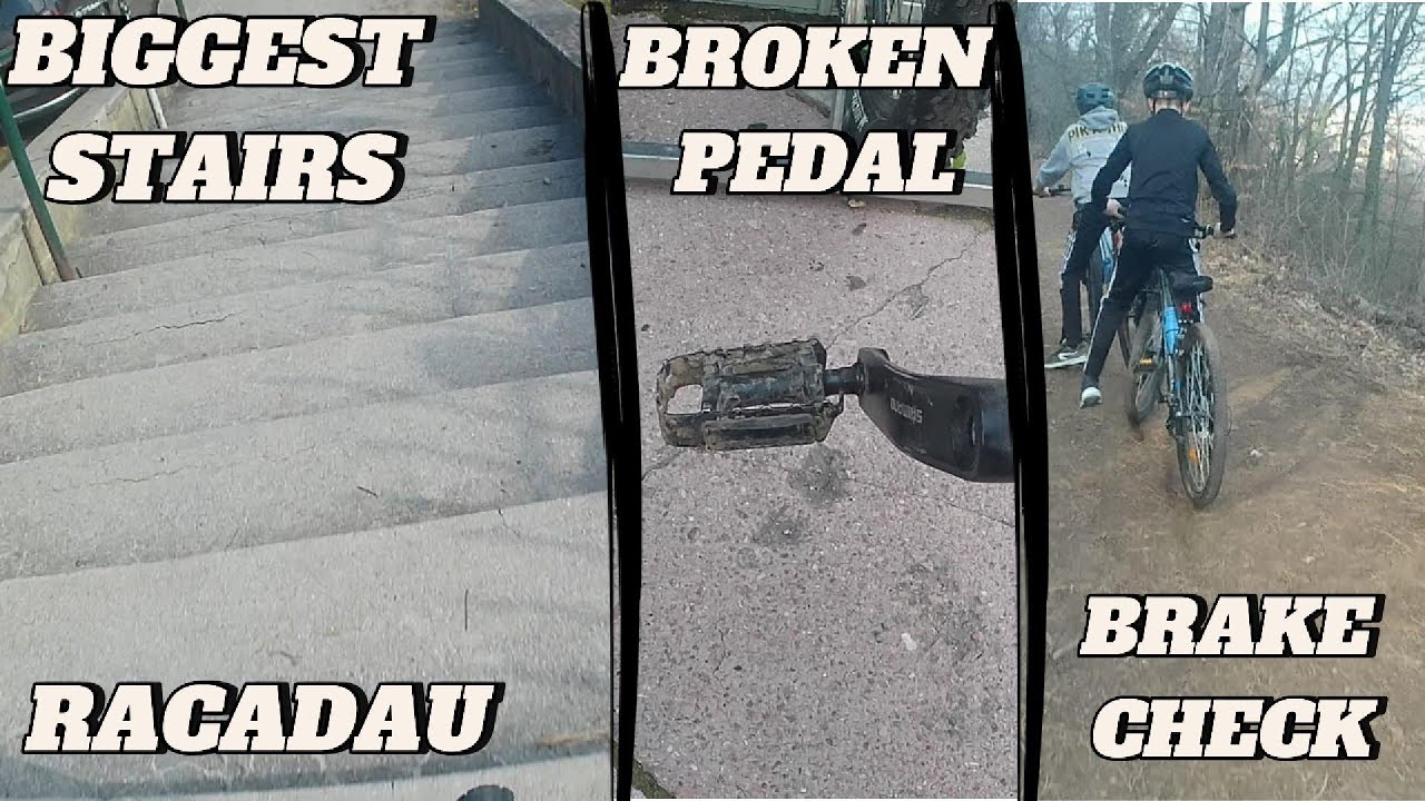 Multe Scari si Pedala Rupta in Racadau | Bike Vlog