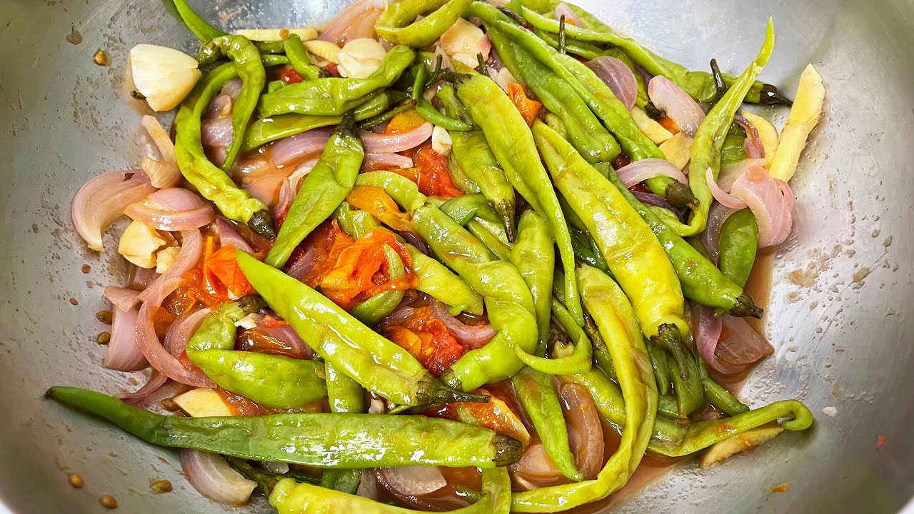 Pinakbet na Sili (Ilokano Recipe) - Easy! Ready in 8 to 10 Minutes! Sili Pinakbet Recipe