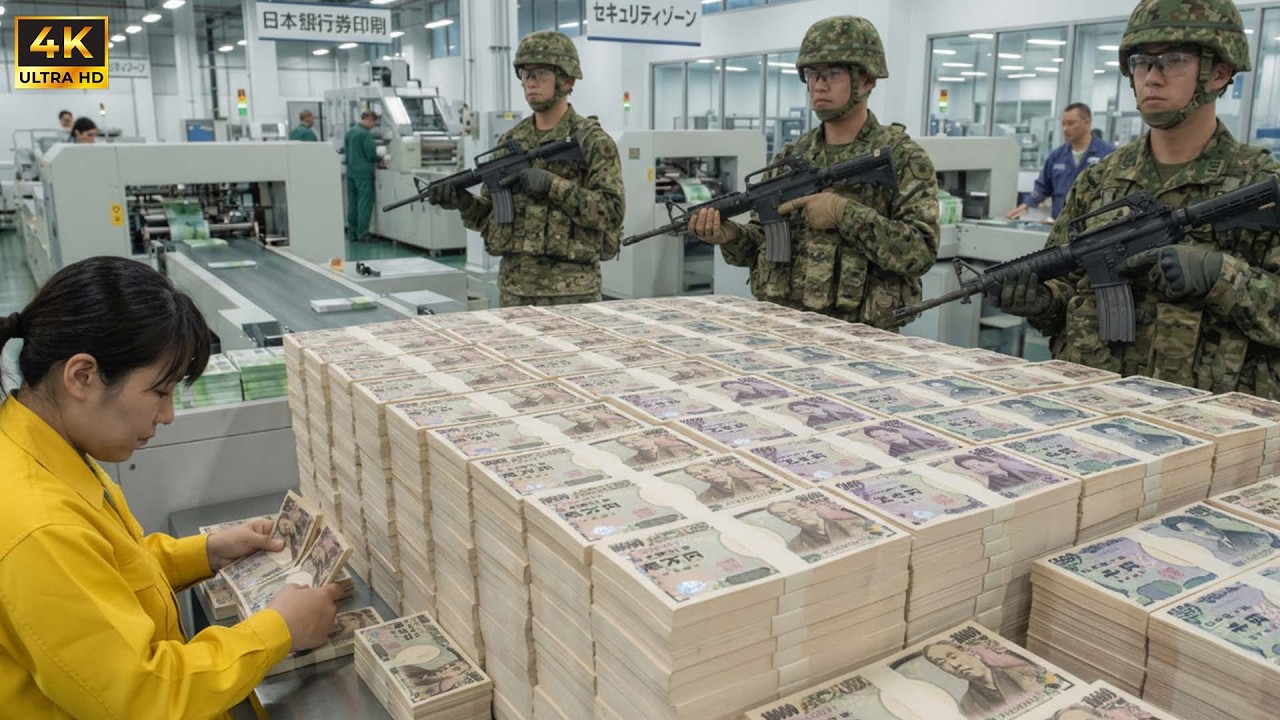 Inside Japan’s Yen Factory 🇯🇵 | Why Japanese Banknotes Are So Hard to Fake (Full Process)
