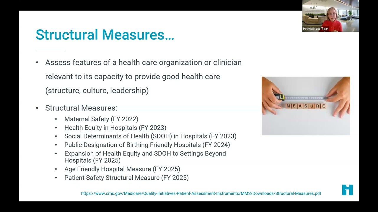 The PSSM: Patient Safety Structural Measure