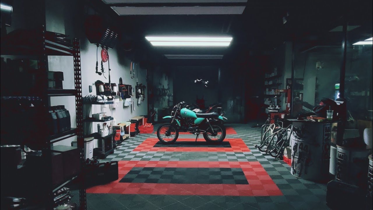 Detailing Room for Motorcycle | Home Motorcycle Workshop